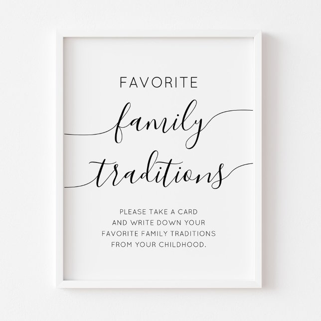 Panneau de jeu de la tradition familiale préférée  (Créateur téléchargé)