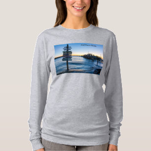 Panneau de la baie de Pensacola Tshirt à manches l