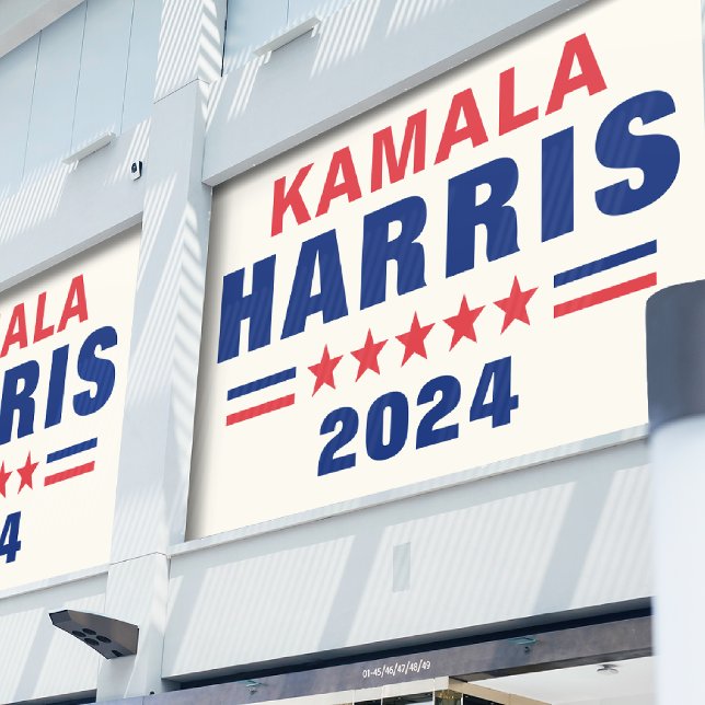 Panneau de la bannière de vinyle du vote Kamala Ha (Créateur téléchargé)