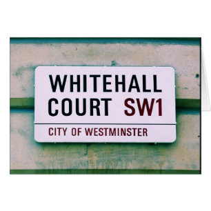 Panneau de la Cour de Whitehall - Ville de Westmin