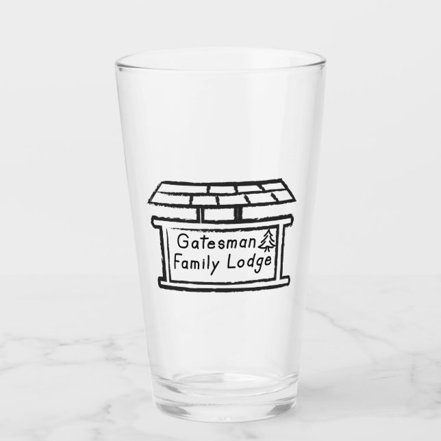Panneau de la loge Tumbler Verre (Devant)