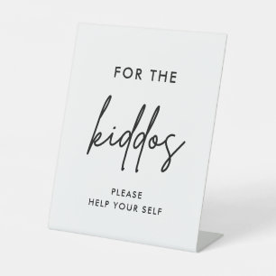 Panneau de la table Activités Enfants Mariage Kidd