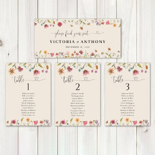 Panneau de la table de tête du Mariage Fleur sauva