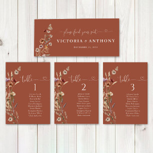 Panneau de la table de tête du Mariage Fleur sauva