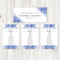 Panneau de la tête de Mariage Floral Porcelaine Bl
