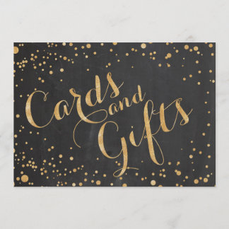 Panneau de mariage Cartes et Cadeaux,
