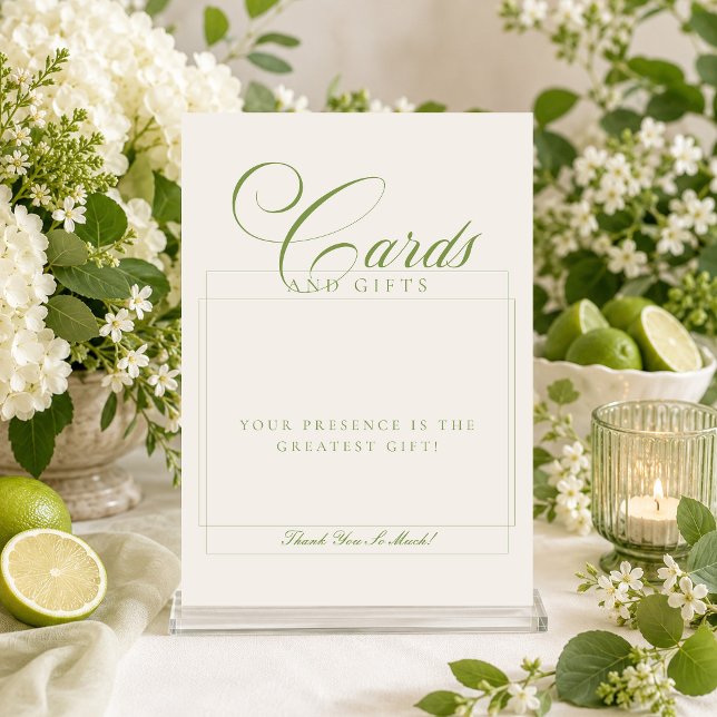 Panneau de mariage Cartes et Cadeaux Classiques Iv (Créateur téléchargé)