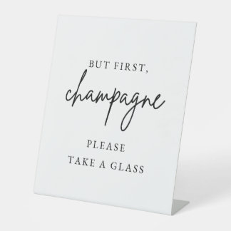 Panneau de mariage Champagne