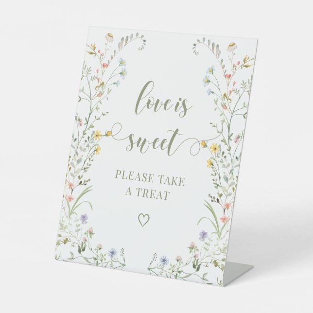 Panneau de mariage de douceur d'amour de fleur sau (Recto)