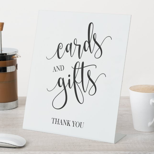 Panneau de Mariage pour Présentoir de Cartes et Ca (In SItu)