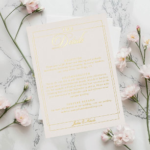 Panneau de numéro de table de mariage à bordure d'