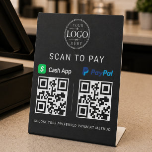 Panneau de paiement Cash App PayPal