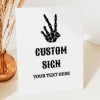 Panneau de Paix Jusqu'à la mort Do us Party Custom