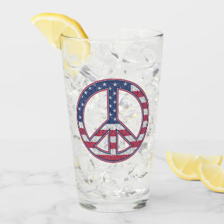 Panneau de Paix Verre à boire