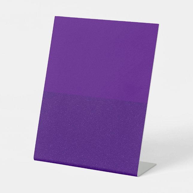 Panneau de Parties scintillant et de matte pourpre (Recto)