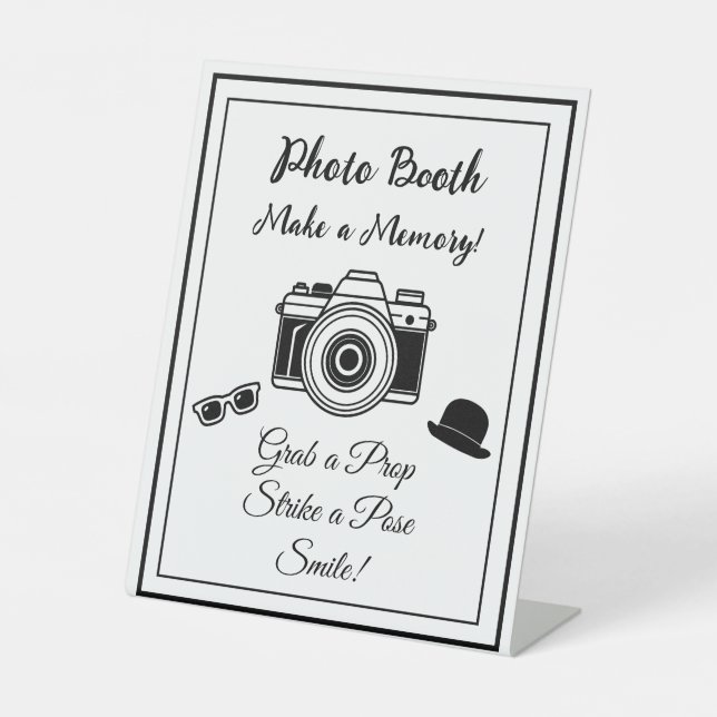Panneau de Photomaton pour Mariage (Recto)