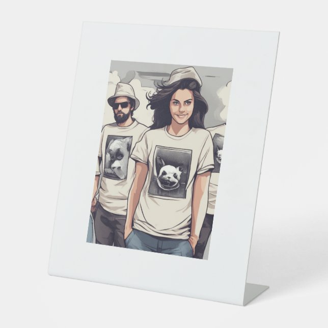 Panneau de piédestal, 4" X 6" (Recto)