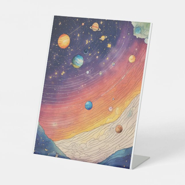 Panneau de piédestal, 8" X 10" (Recto)