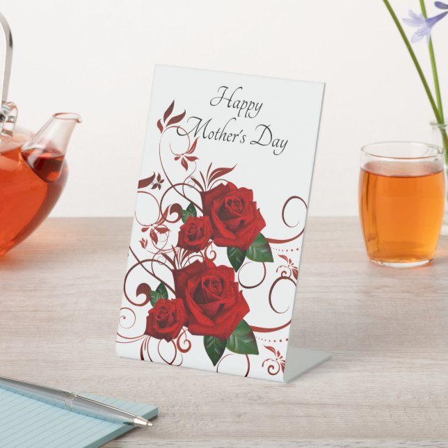 Panneau de piédestal, Bonne fête des mères (In SItu)