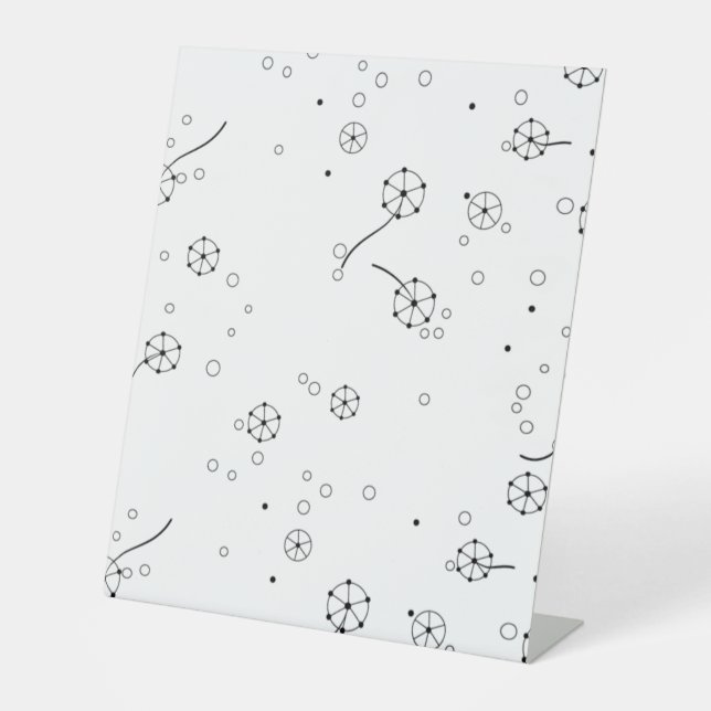 Panneau de Piédestal Céleste | Décoration d'Événem (Recto)