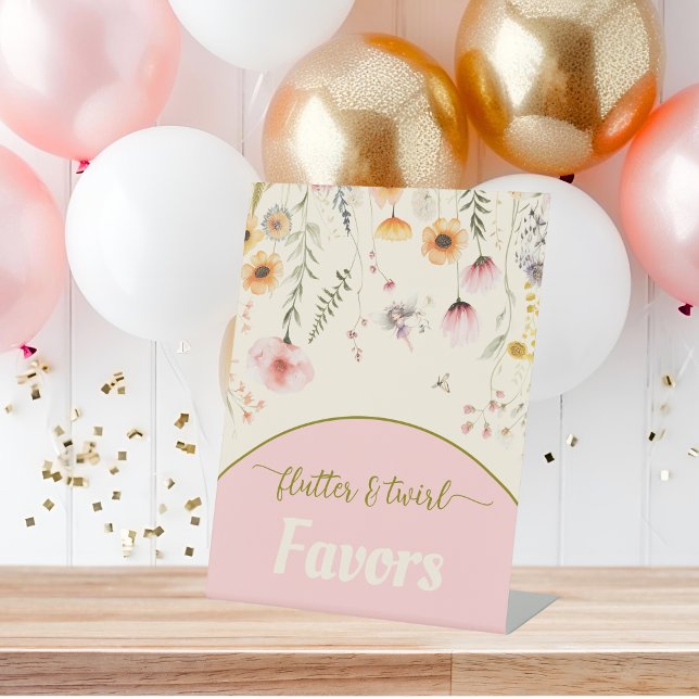 Panneau de piédestal de faveurs de fée de fleur sa (Créateur téléchargé)