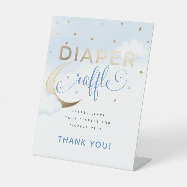 Panneau de piédestal de tombola de couches moderne (Recto)