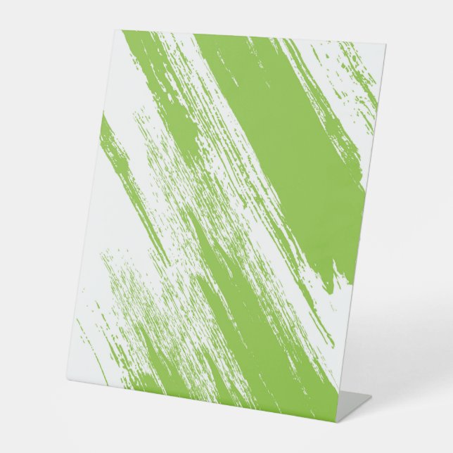 Panneau de piédestal en plastique 10"X12" (Recto)