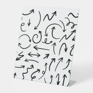 Panneau de piédestal en plastique 10"X12"