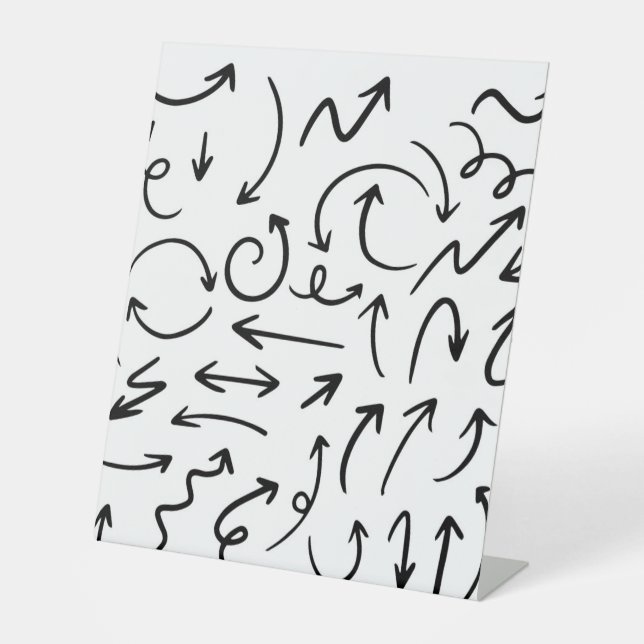 Panneau de piédestal en plastique 10"X12" (Recto)