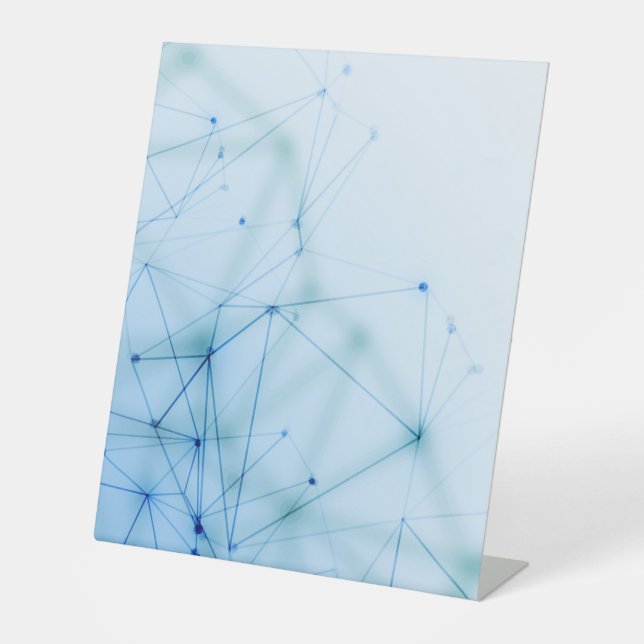 Panneau de piédestal en plastique 10"X12" (Recto)