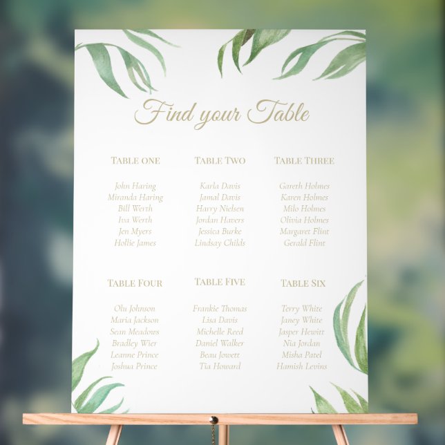 Panneau de plan de table en acrylique avec texte d (Neutre)