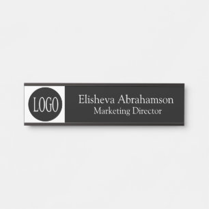 Panneau de porte de bureau professionnel Plaque de