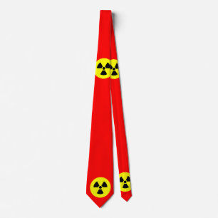 Panneau de radiation Cravate rouge