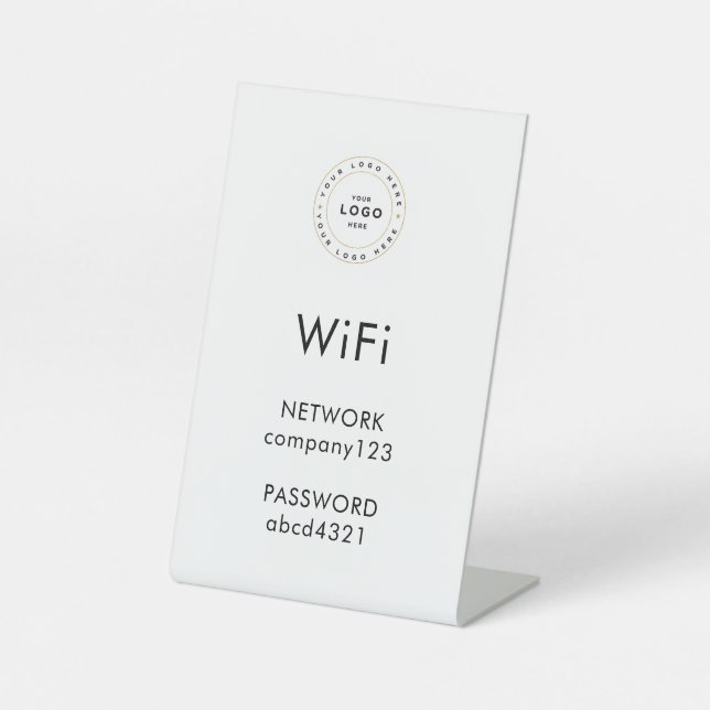 Panneau de réseau Wifi d'entreprise Morden Sing (Recto)