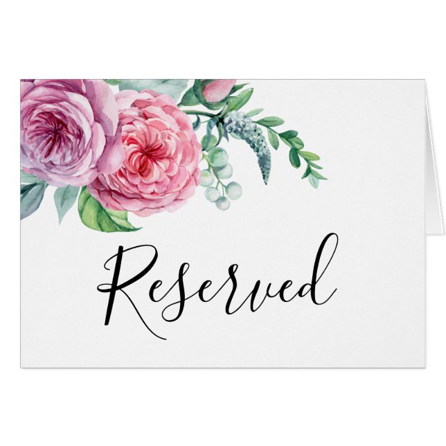 Panneau de réservation de mariage bohème. Table fl (Devant Horizontal)