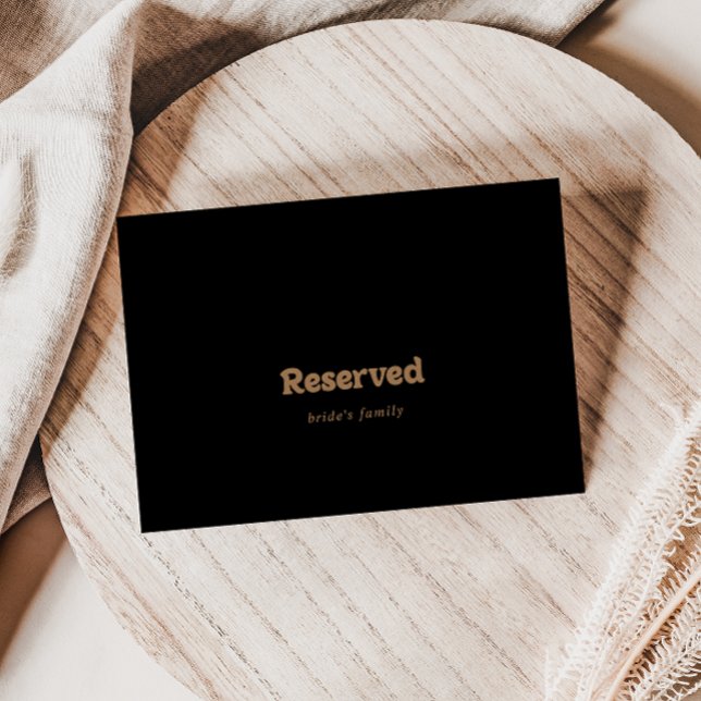 Panneau de réservation de mariage minimal classiqu (Créateur téléchargé)