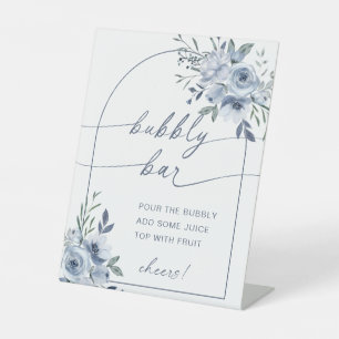 Panneau de salle de fête de mariage Dusty Blue Bub