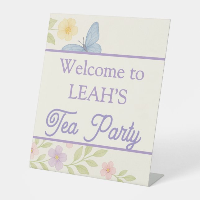 Panneau de salle de thé dans un jardin enchanté (Recto)