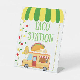 Panneau de signalisation alimentaire pour station 