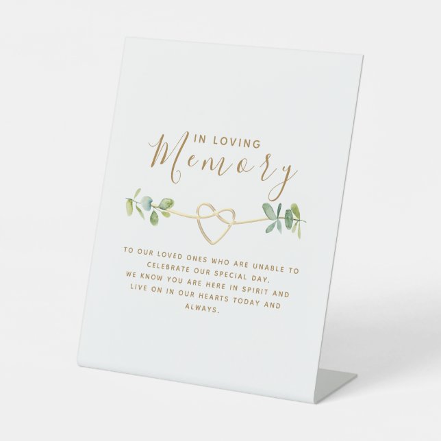 Panneau de socle de mémorial de mariage en souveni (Recto)
