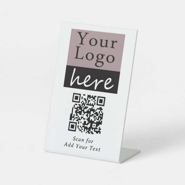 Panneau de socle de numérisation de code QR pour e (Recto)
