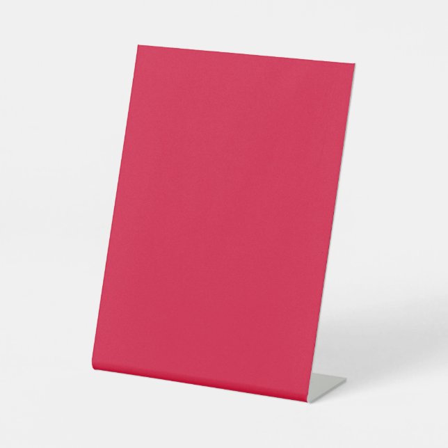 Panneau de table Crimson Red 6x8 - personnalisable (Recto)