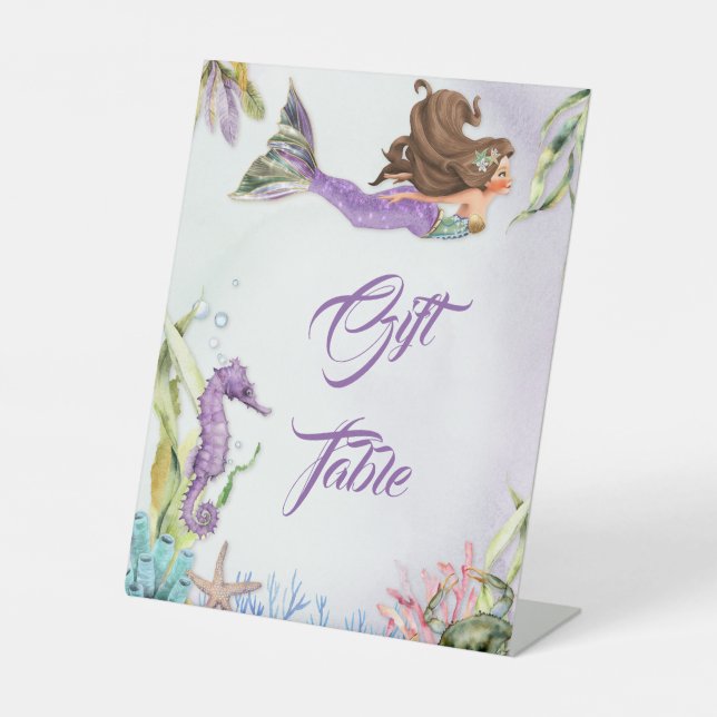 Panneau de table de nourriture de bienvenue pour c (Recto)