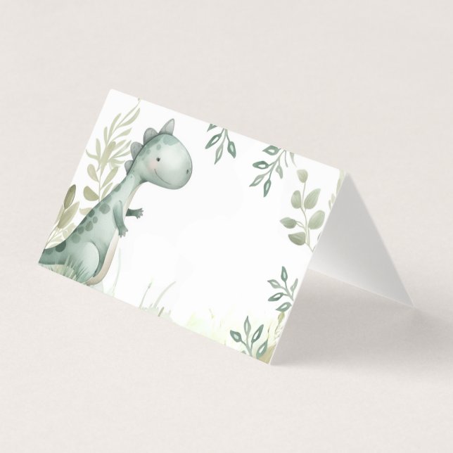Panneau de table Garçon Dinosaur One-A-Saurus (Front)