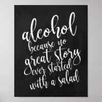 Panneau de tableau noir 8x10 pour alcool de mariag