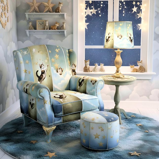 Panneau de tissu artistique Chats (Créateur téléchargé)
