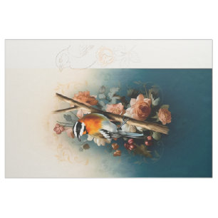 Panneau de tissu artistique Oiseaux