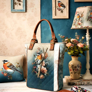 Panneau de tissu artistique Oiseaux