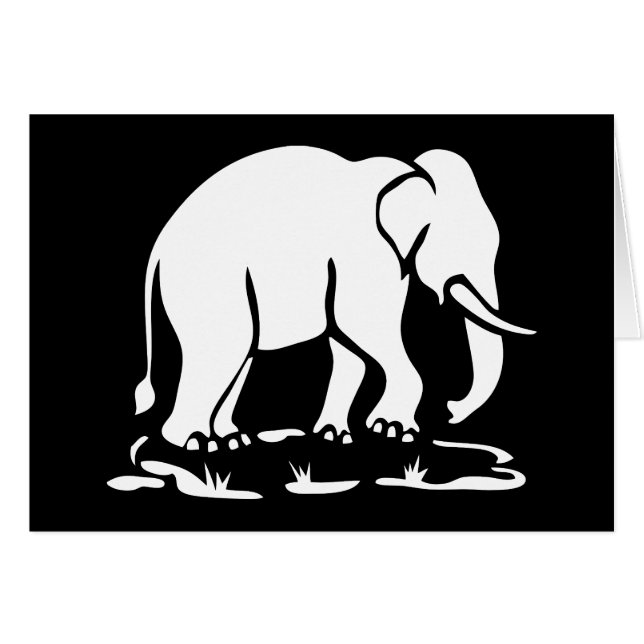 Panneau de trekking des éléphants asiatiques devan (Devant horizontal)