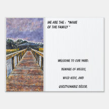 Panneau de triage personnalisable avec lapin, esca